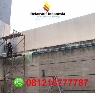 Jasa Cat Tekstur Dinding Yogyakarta