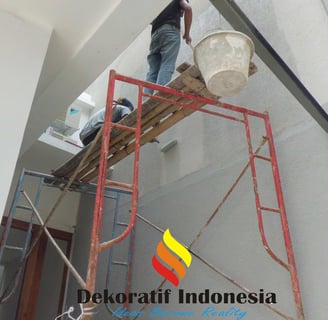 Jasa Cat Tekstur Kamprot Murah
