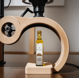 Cold pressed almond oil