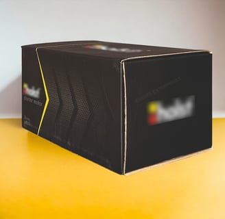 Corrugated folding carton for Starter motor