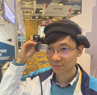 MRTECH Monocular MRT-GTH2000EX 5G Explosion Proof TRUE AR GLASSES in 2024 CES