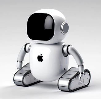 a robot that is sitting on a table