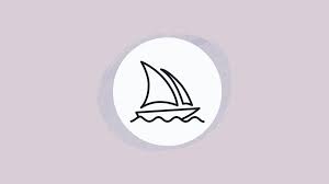 a boat with a sailboat on the water