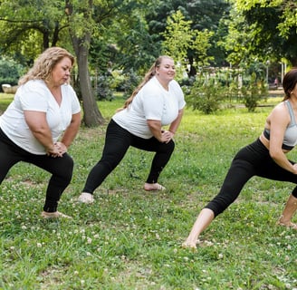 Why does yoga help in reducing weight?
