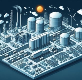 Long duration batter storage for renewable energy