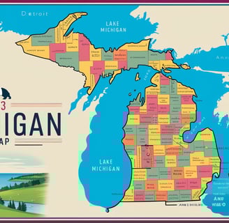 Michigan, a Great Lakes State