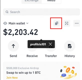 binance balance