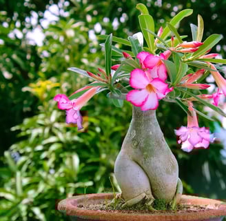 Rosa do deserto