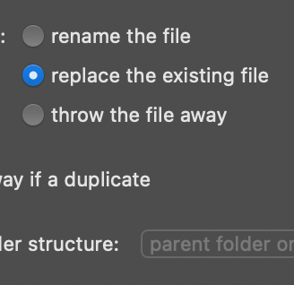 options for Pages