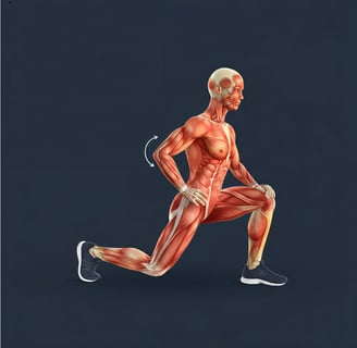 a man with muscles and muscles of the body