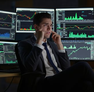 sad trader