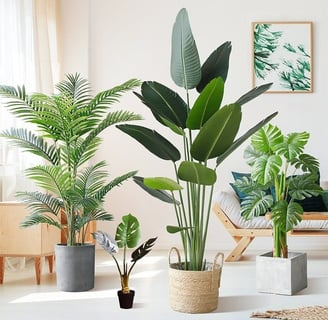 plante artificielle réaliste intérieur extérieur