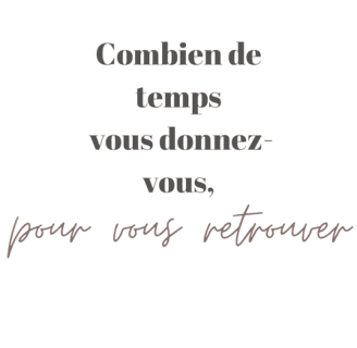 Citation Se retrouver