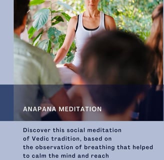 YOGA NIDRA Learn how to rich deep relaxation of your psyche through Yoga of Dreaming. This ancient y