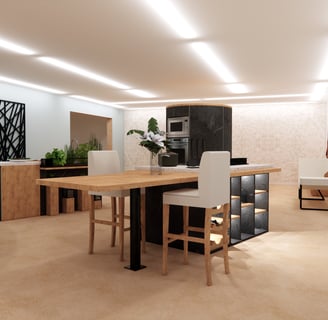 Architecture d'intérieur décoration design d'espaces
