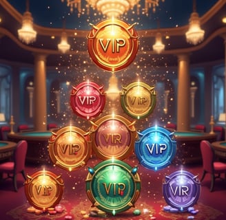 Lucky Winner VIP Levels : It uses a tiered structure, with seven levels ranging from VIP 0 to VIP 6.