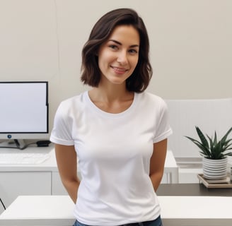 A shopping cart is visible in the foreground with a store setting in the blurred background. Shelves lined with various products can be seen, and people appear to be moving around, contributing to a busy atmosphere.