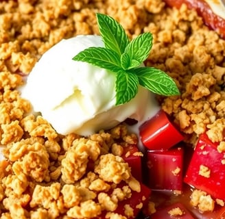 a desserted dessert with a scoop of ice cream