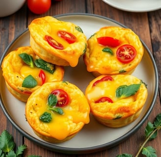 a plate of food with tomatoes and cheese