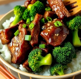 a bowl of food with chopsticks and chopsticks