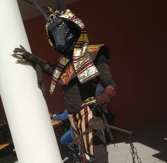 Cosplay: Anubis - eigener Character / ägyptische Mythologie | Vladdi Cosplay