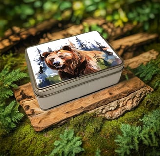 Ours boite rectangulaire