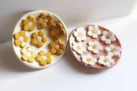 floral clay trinket dish hen party workshop York