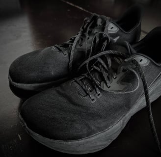 Altra Experience Flow with a Shoe Lift for Leg Length Discrepancy