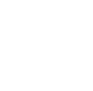 a black and white logo with the letter b
