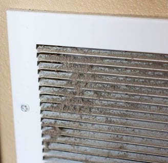 a vent venter in a wall mounted in a wall