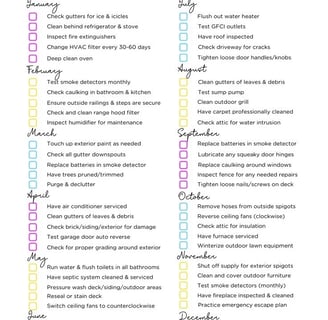 a checklist of the ultimate list of home cleaning checklist
