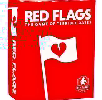 Red Flags: The Game of Terrible Dates | Funny Card Game/Party Game for Adults, 3-10 Players