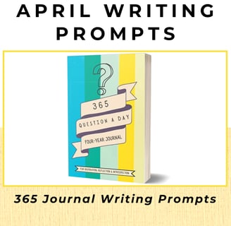 April Writing Prompts Image