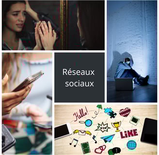 Les réseaux sociaux impactent la santé mentale des enfants et adolescents.