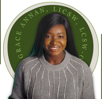 Grace Annan, bilingual therapist treating ARFID and body image concerns