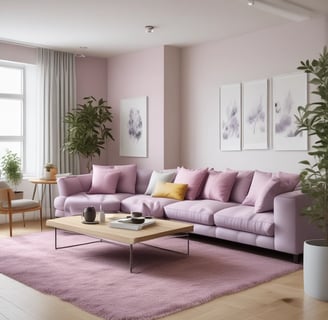 Bright living room with modern inventory