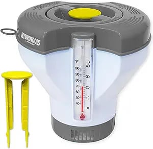 a thermometer is shown with a thermometer
