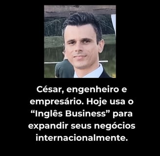 a man in a suit and tie with a quote