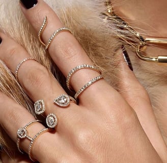 customizable gemstone rings