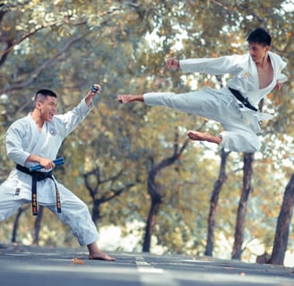 Taekwondo vs. Karate: Striking Power, Discipline, and the Path to Self-Defense Mastery