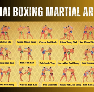 a poster of a man in a boxing stance