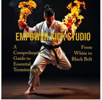 a man in a karate outfit is holding a firework