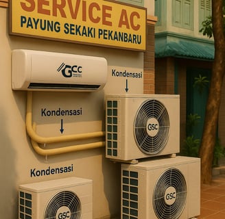 Service Ac Payung Sekaki Pekanbaru
