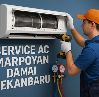 Service AC Marpoyan damai Pekanbaru