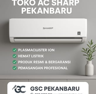 Toko AC Sharp Pekanbaru