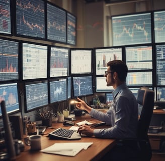 blue and white checkered pattern