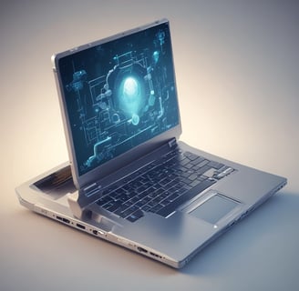 MacBook Pro on white table