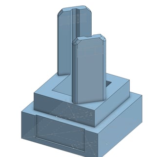 simple button replacement 3d design for a medical control panel