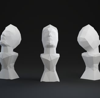 trophy of a head 3d model repair and fix