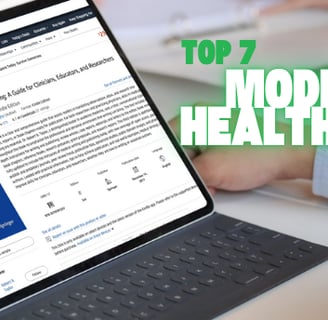 Doctor using Amazon Kindle for healthcare workflows | Modern medical tools for physicians